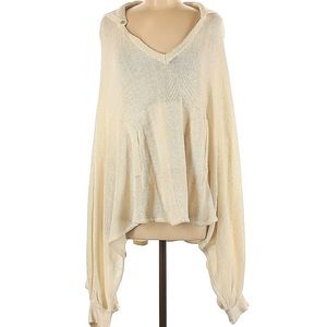 Goddis poncho hoodie size medium to large. Hood is detachable